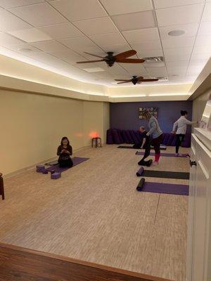 Yoga studio