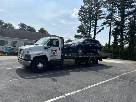 Warriors towing 
24/7
770-5897524