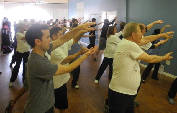 Qigong in Studio B Zen Yoga SCW