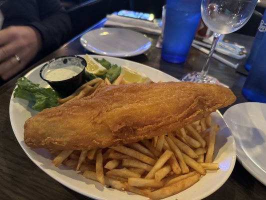 Fish special and fries