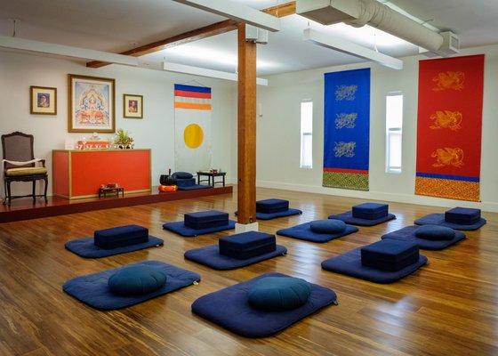 Join us for Open Meditation Sitting on Sunday mornings. Free meditation instruction available for those who wish or need a refresher.