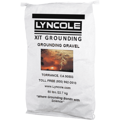 Lyncole Grounding Gravel® is a pelletized form of Ground Enhancement and is particularly beneficial for installations where ease of Installa