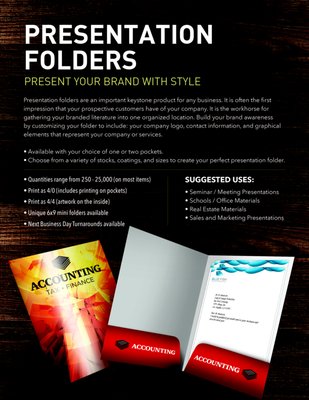 Presentations Folders