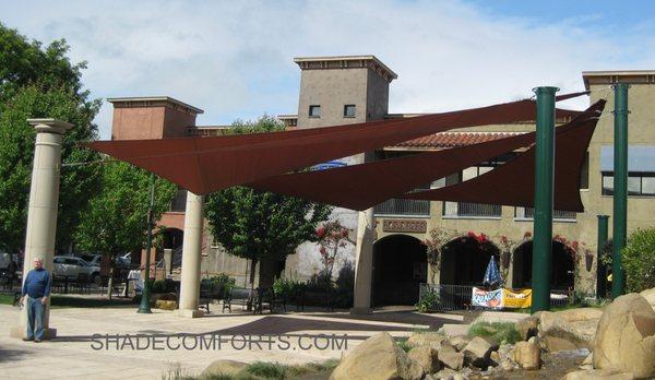 Courtyard Shade Sails Contractor Solano County, CA