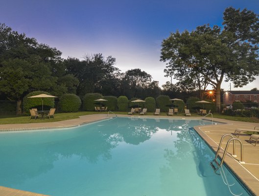 Pool at Dusk