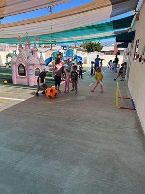 Soccer on Sports Day