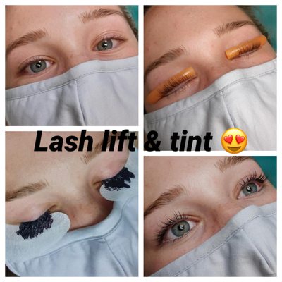 Lash lift and tint! $90