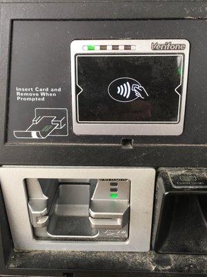 Folks, we now have Apple Pay at the gas pumps!