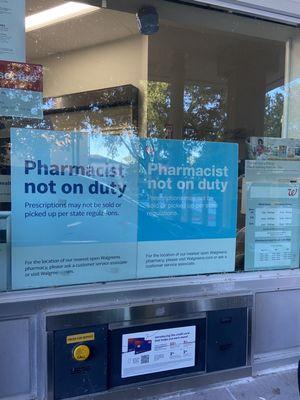 Extremely upsetting. What is Walgreens without a pharmacy