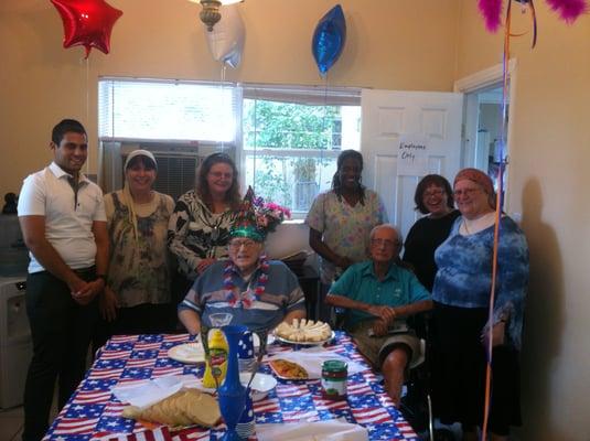 Birthday Party at Flamingo Care!