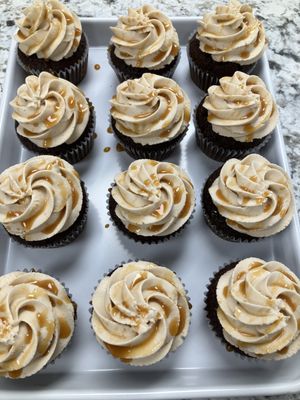 Chocolate Caramel Macchiato Cupcakes