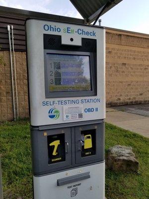 Self service 24/7 E-Check! Perfect for busy folks that need schedule flexibilty.