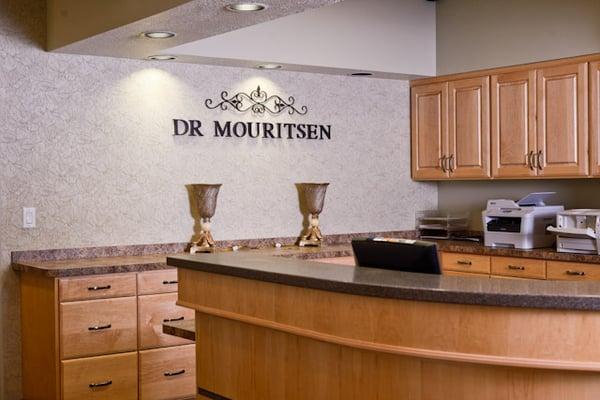 Mouritsen Dental in West Jordan, front desk