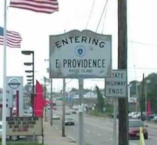 Entering East Providence, RI