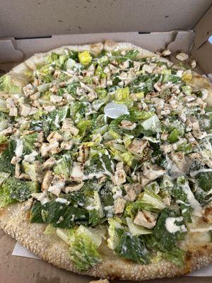 18" Chicken Caesar Specialty Pizza- my favorite!!!