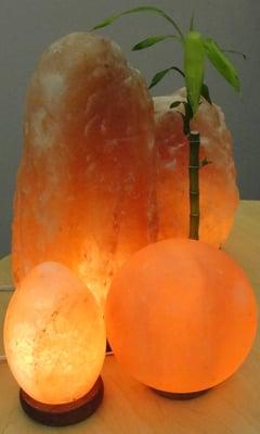 Salt lamps available at MEG