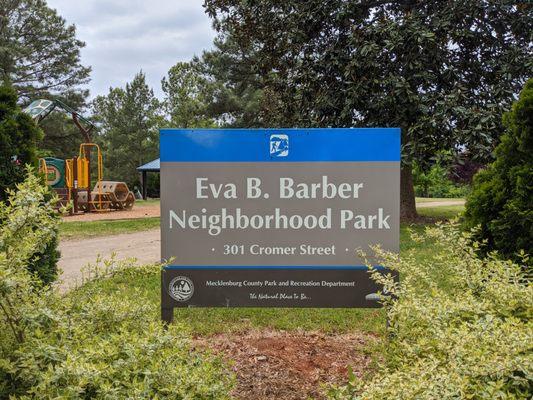 Eva B. Barber Park, Charlotte