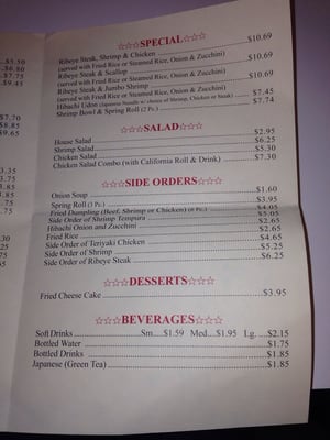 Menu 2/2