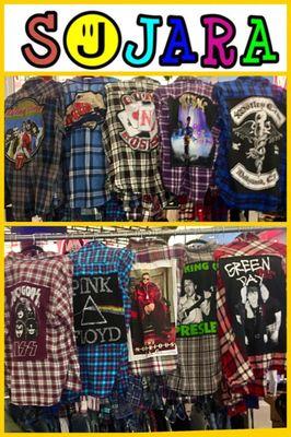 VINTAGE ROCK FLANNELS