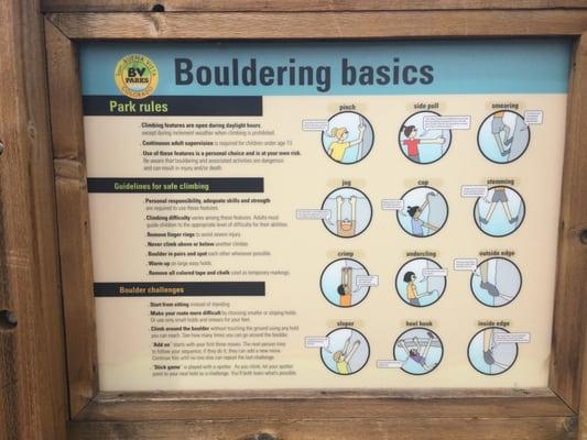 Bouldering basics.