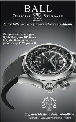 Exclusive dealer of Ball Watches in Ketchikan, come in and see our beautiful collection.