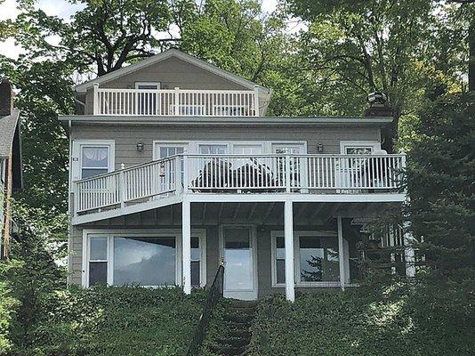 The Sanssouci Vacation Rental on Paw Paw Lake