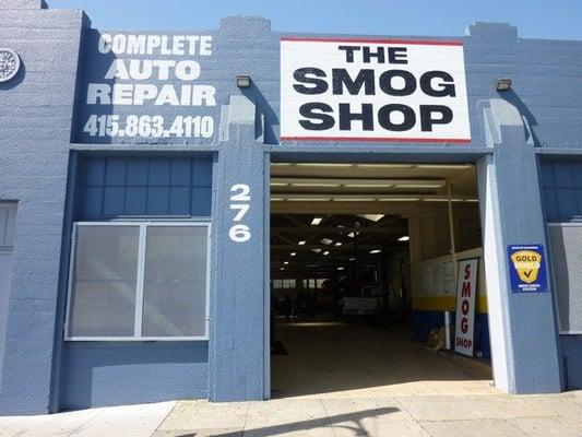 The Smog shop. AKA Chris's Discount Auto Repair. In Business since 1989.