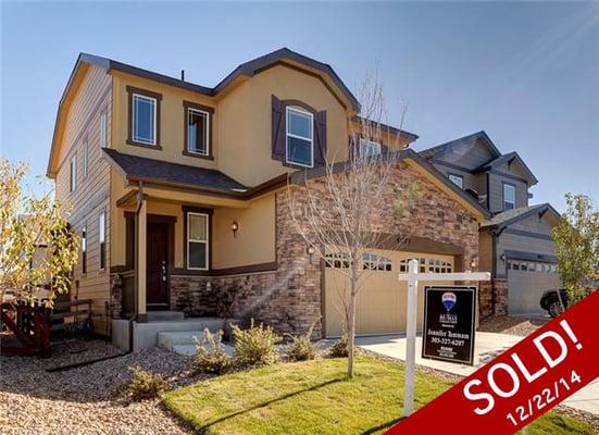 SOLD 12/22/2014 PARKER, CO