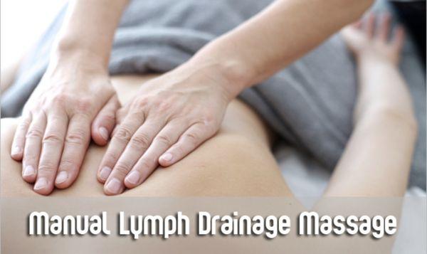 We do Manual Lymphatic Drainage too!