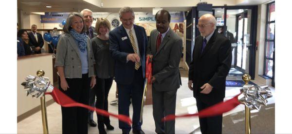 Ribbon Cutting w/ County Executive Ike Leggett.