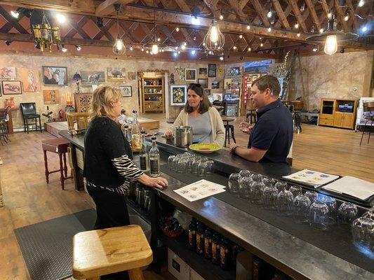 Our Tasting Room located in the AppleShed.