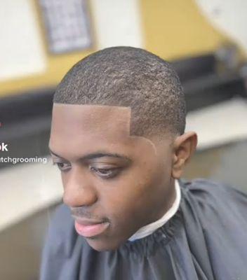 Low skin taper w/ enhancements #clutchcut