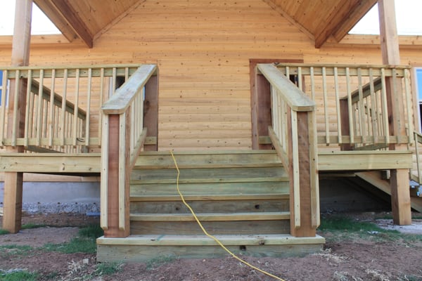 Lariat Creek Christian Camp in Geary, OK asked Rockford to build them a new caretakers cabin!...