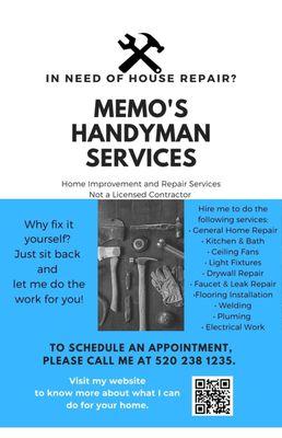 Memo’s Handyman Service