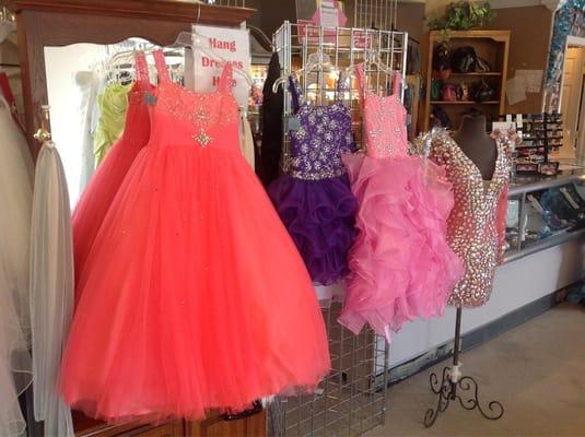 Jr. Girls Pageant gowns