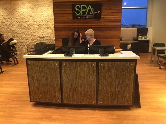 One of a pair of Spas in SeaTac.