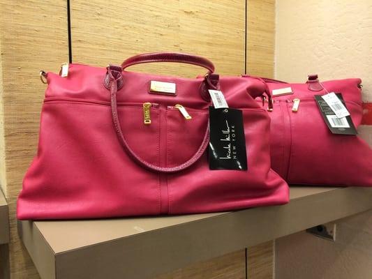 I just saw this same Nicole miller travel tote at Burlington in the same mall for $100 cheaper.