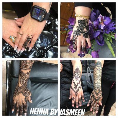 Black n brown henna