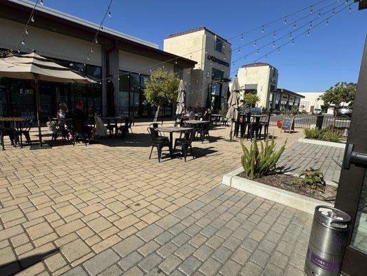 Patio area