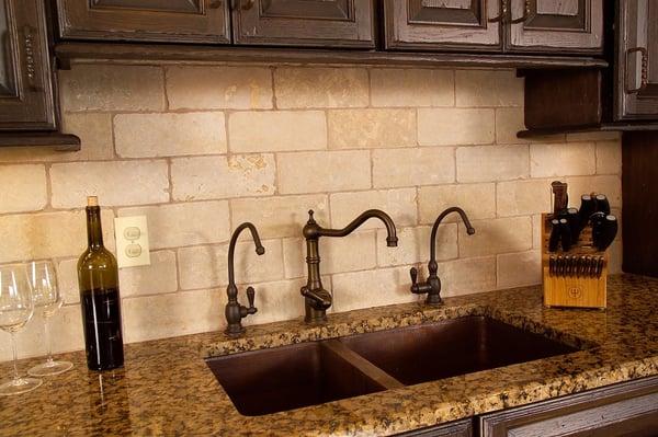 Countertops by Bridgewater Marble & Granite.  Design by Kitchens By Nancy of Somerville.