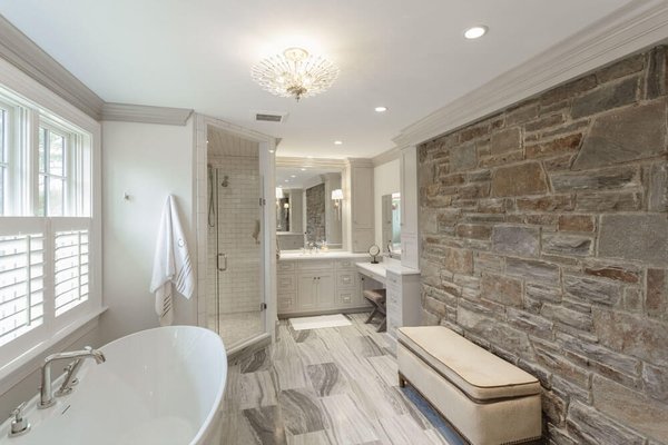 Bathroom Interior Modeling Foggy Ridge