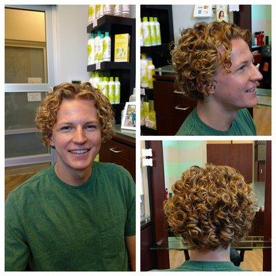 Men's Deva Curl Cut