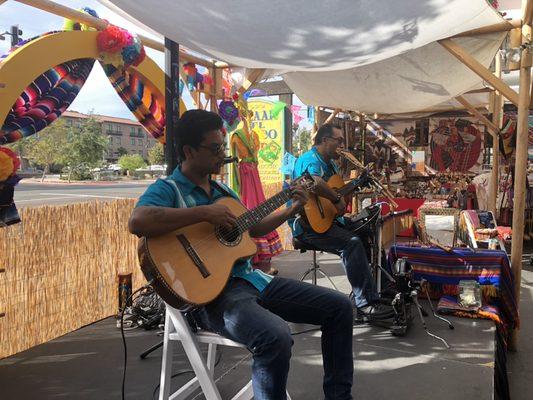 Performing live @ the Latin American Festival in Bazaar del Mundo (Old Town San Diego)