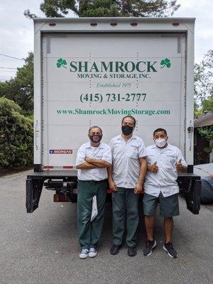 COVID Edition: Francisco, Pablo and Gabriel from Shamrock Moving!