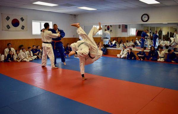 Uchimata (inner thigh reaping throw)