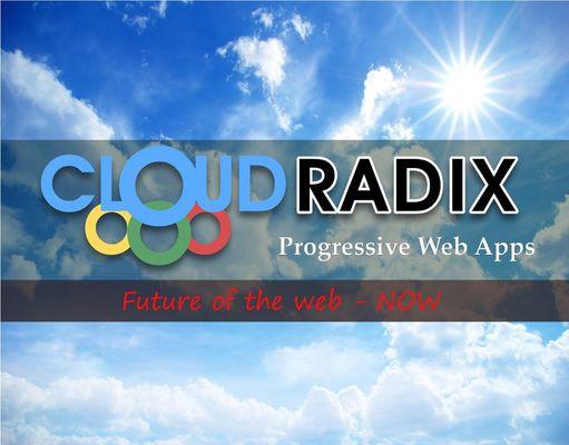 Cloud Radix specializes in Progressive Web Apps - the future of the web - now.