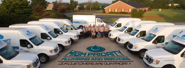 At High Priority Plumbing, Our customers are Our Priority!