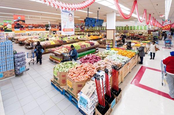 Fresh Produce Section looks awesome!