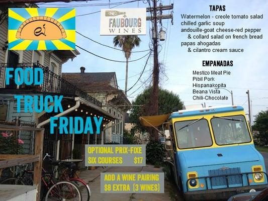 Food Truck Fridays! Every Friday, 6-9 PM-ish