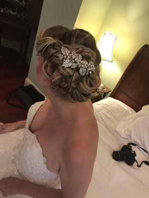 Bridal hair ...